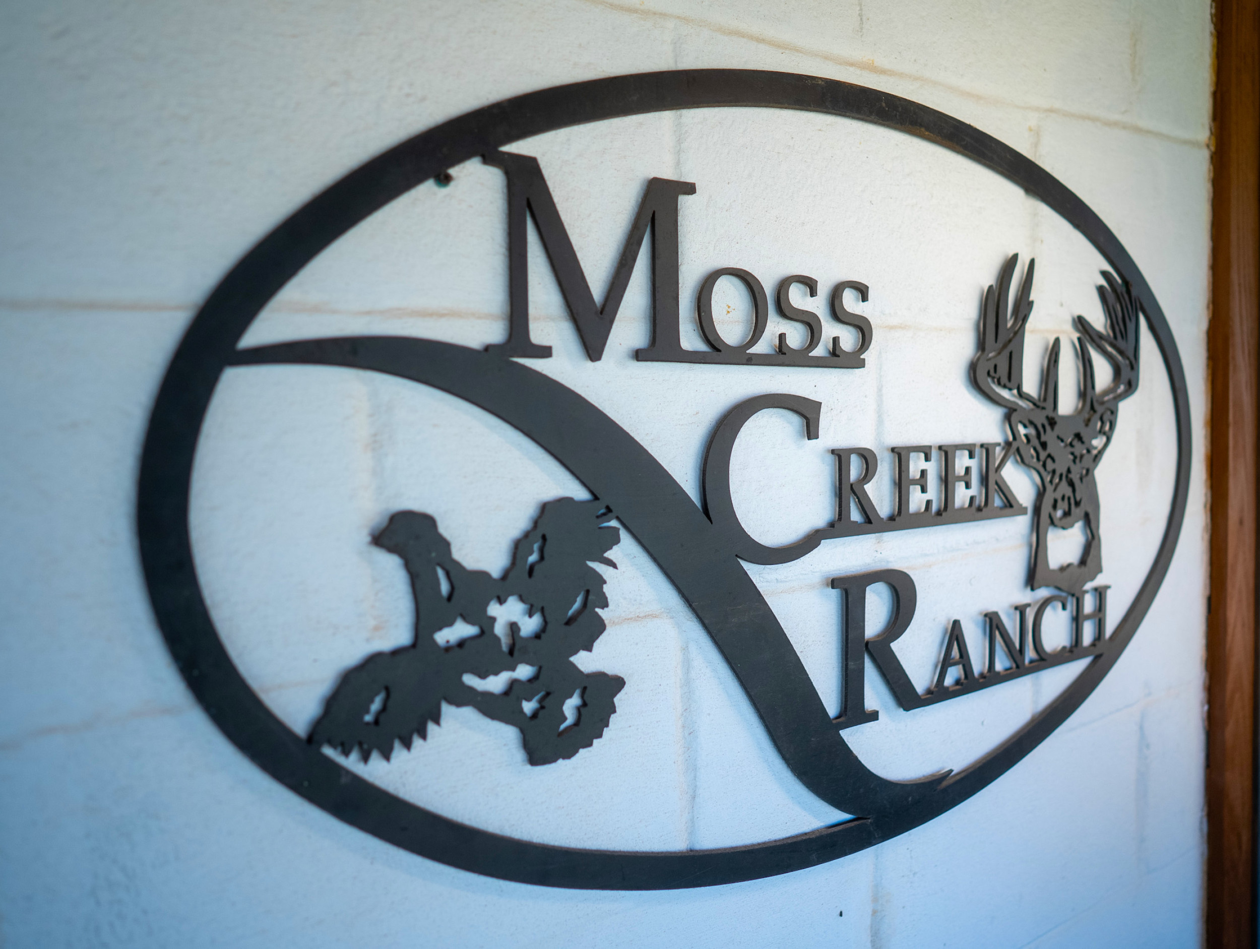 Moss Creek Ranch Iron sign